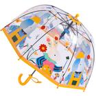 Guarda-chuva RONIARE Kids Clear Dome Bubble à prova de vento para chuva