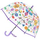 Guarda-chuva RONIARE Kids Clear Dome Bubble Windproof Rabbit