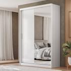 Guarda-roupa 2 Portas Correr 4 Gavetas London