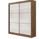 Guarda Roupa 2 portas MDF Ypê e Off white - D'Doro