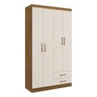 Guarda-Roupa 4 Portas 2 Gavetas Pádua Multimóveis VCR4152