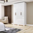 Guarda Roupa 4 Portas com pés Paris Espresso Móveis