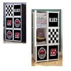 Guarda roupa 6 portas black armário modular carros organizador brinquedos decorativo estante luxo