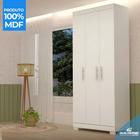 Guarda Roupa Branco Infatil Lana 3 portas 100%MDF Quatro Cores Flex 4x1