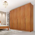 Guarda Roupa Casal 100% MDF 6 Portas 6 Gavetas Fortuna Tcil