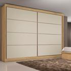 Guarda Roupa Casal 2 Portas 6 Gavetas Sevilha Flex Color em MDF Made Marcs