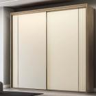 Guarda Roupa Casal 2 Portas MDF Ripado 2,07 m Imperium Belmax