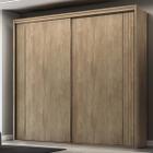 Guarda Roupa Casal 2 Portas MDF Ripado 2,42 m Imperium Belmax