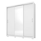 Guarda Roupa Casal 3 Portas Residence c/ Pés 32230PE Branco Demóbile