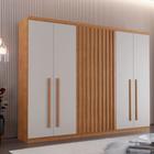 Guarda Roupa Casal 6 Portas 100 MDF Denver Rufato