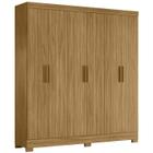 Guarda Roupa Casal 6 Portas 2 Gav 0370 Freijo Moval