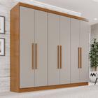Guarda-Roupa Casal 6 Portas 2 Gavetas França
