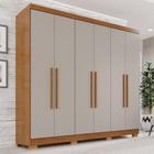 Guarda-Roupa Casal 6 Portas 2 Gavetas França Guarda-Roupa Casal 6 Portas 2 Gavetas França