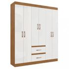 Guarda Roupa Casal 6 Portas 2 Gavetas Texas Doripel