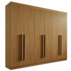 Guarda Roupa Casal 6 Portas 6 Gavetas - Da Vinci Plus-Cinamomo - Móveis D'Doro