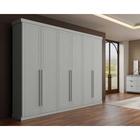 Guarda Roupa Casal 6 Portas e 6 Gavetas Capri 1159 Branco - Carraro