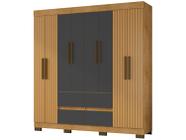 Guarda-roupa Casal 8 Portas 4 Gavetas Araplac B24084