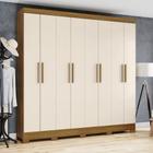 Guarda Roupa Casal 8 Portas 4 Gavetas Toscano Briz