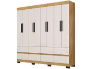 Guarda-roupa Casal 8 Portas 8 Gavetas Araplac B24088