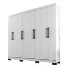 Guarda Roupa Casal B2348 Branco Araplac