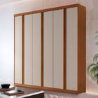 Guarda Roupa Casal Boston 6 Portas e 4 Gavetas MDF Moderna