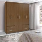 Guarda Roupa Casal Chocolate Wood Primacy Batrol