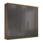 Guarda Roupa Casal Grande 8 Portas 4 Gavetas New Imperial