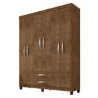 Guarda Roupa Casal Mogi 6 Portas Malbec - Incorplac