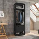 Guarda Roupa Closet Aberto Organizador Com Porta Titan