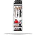 Guarda roupa closet aramado sem portas CLR285 - 0,70m - Smart Black
