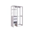 Guarda-Roupa Closet Modulado Dormitório 2 GV Branco