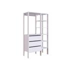 Guarda-Roupa Closet Modulado Dormitório 3 GV Branco