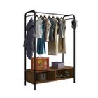 Guarda Roupa Closet Modulado Milão Preto Demolição Artefamol