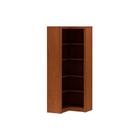 Guarda Roupa Closet Solteiro ME4132 c/ 4 Prateleiras Amêndoa - Tecno Mobili