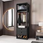 Guarda-Roupa Closet Titan 2 GV Preto