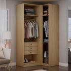 Guarda-Roupa de Canto Closet Modulado Infinity 3 GV Savana - Modern