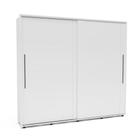 Guarda Roupa De Casal Coimbra 2 Portas 6 Gavetas Branco - Politorno