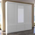 Guarda-Roupa ECO 07 Esp 100% MDF 3 Portas 9 Gav Bom Pastor