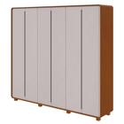 Guarda-Roupa Lopas Loop 6 Portas 6 Gavetas - LOPAS CMERCIO IND E TRANSP. LOPAS S.A