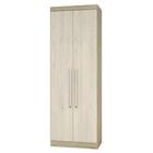 Guarda Roupa Modulado 2 Portas 2 Cabideiros 2 Prateleiras Master Luciane Móveis