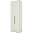 Guarda Roupa Modulado Em MDF 2 Portas MCI08 Dileto Areia Henn