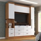 Guarda-roupa Modulado Viena 2 Portas 8 Gavetas 3 Peças Espresso Móveis