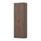 Guarda Roupa Multiuso Margarida 2 Portas Castanho HP - Henn