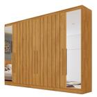 Guarda Roupa Oxford 6 Portas 4 Gavetas com Espelho MDF - MadeMarcs - MadeMarques