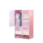 Guarda roupa portatil armario sapateira desmontavel organizador brinquedos cabideiro praia campo rosa - Yeet