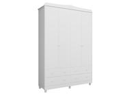 Guarda Roupa Provençal Moveis Peroba Elo 04 portas Ls MDF