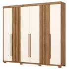 Guarda Roupa / Roupeiro Henn D325 6 Portas 4 Gavetas 230x252x48cm