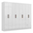 Guarda-Roupa Roupeiro Maxel Paris 8 Portas 4 Gavetas 100 MDF