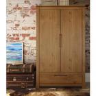 Guarda-Roupa Solteiro 2 Portas 1 Gaveta Madeira Maciça Madma Artemobili