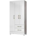 Guarda Roupa Solteiro 3 Portas 9514 Branco Flex Moval